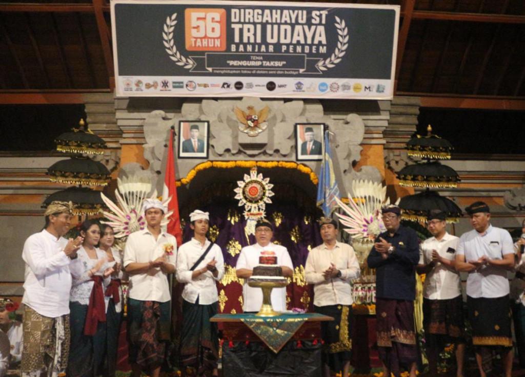 Kegiatan Puncak Acara HUT ke-56 ST. Tri Udaya, Banjar Pendem, Desa Dalung